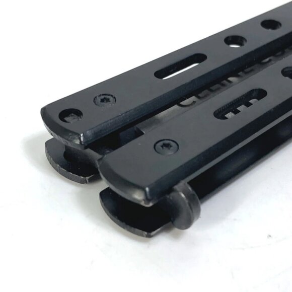 CELINE Novelty Butterfly Comb COSMIC CRUISER Comb Metal Black/Silver - Picture 5 of 7